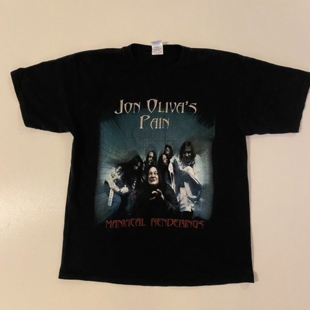 Jon Oliva's Pain Maniacal Renderings Tour T Shirt